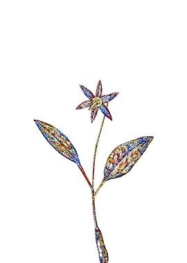 Stained Glass Botanical