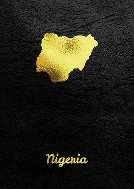 Golden Map Nigeria