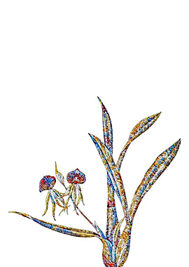 Stained Glass Botanical