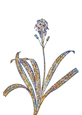 Prismatic Mosaic Floral