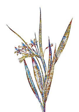 Prismatic Mosaic Floral