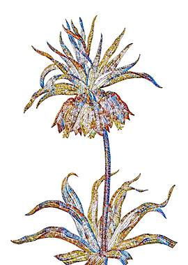 Stained Glass Botanical