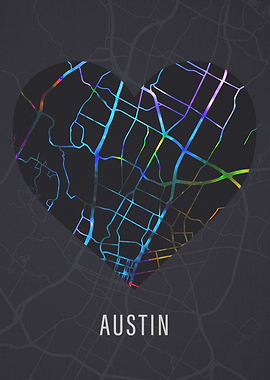 Austin Texas City Heart
