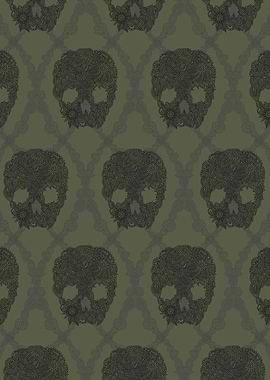 Scary Skull Pattern 20