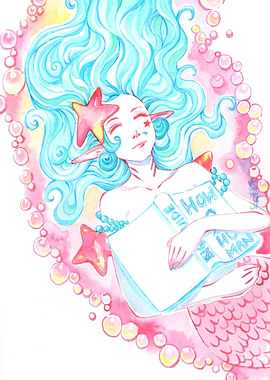 Dreaming Mermaid