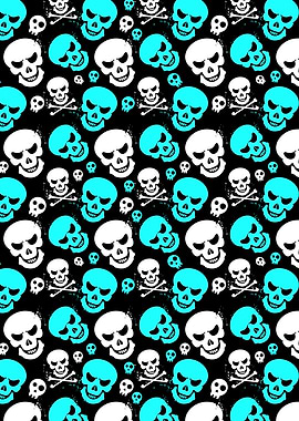 Scary Skull Pattern 15