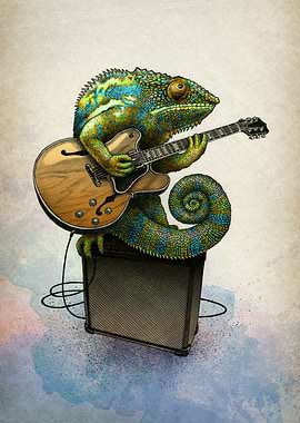 Chameleon Plays the Blues