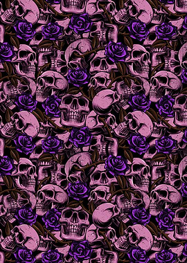 Scary Skull Pattern 28