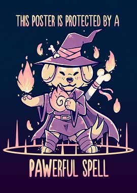 PAWerful Spell Dog