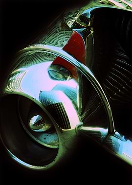 Classic Car Reflection