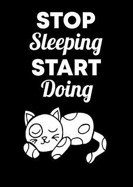 Cat Stop Sleeping 14