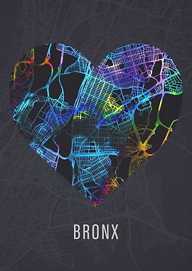 Bronx New York City Map