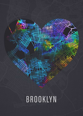 Brooklyn New York City Map