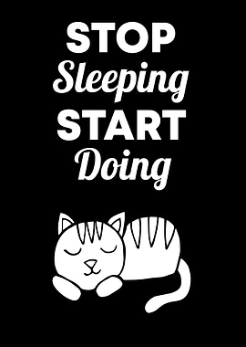 Cat Stop Sleeping 13