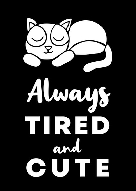 Cat Tired and Cute 11