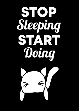 Cat Stop Sleeping 12