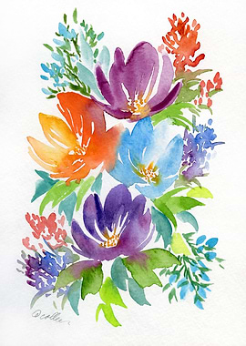 Colorful Bouquet Series