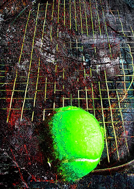 Tennis art print work 10