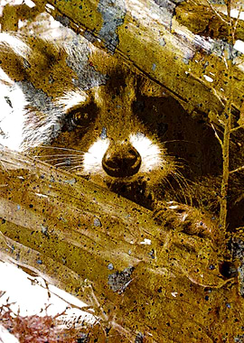 Raccoon art 2