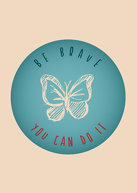 Vintage Brave Butterfly 2