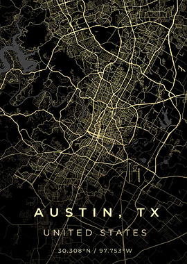 Austin City Map