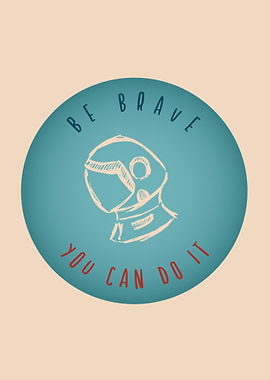 Vintage Brave Astronaut 6