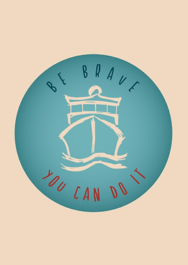 Vintage Brave Ship 5