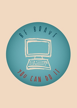 Vintage Brave Computer 10