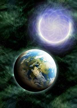 Planets in outer space