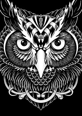 Owl Ornate