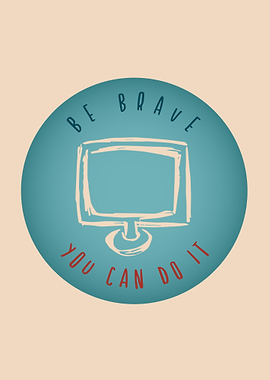 Vintage Brave Computer 1