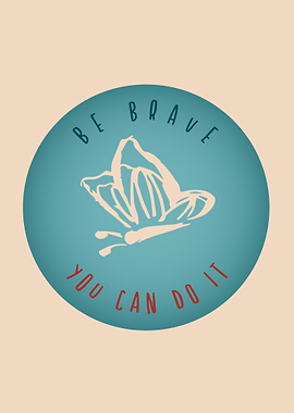 Vintage Brave Butterfly 12