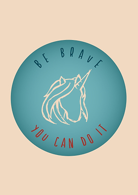 Vintage Brave Unicorn 9