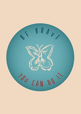 Vintage Brave Butterfly 8