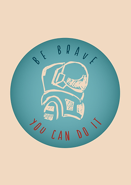 Vintage Brave Astronaut 8