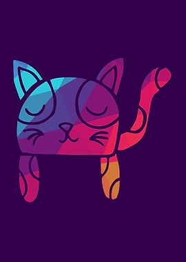 Rainbow Cat 2