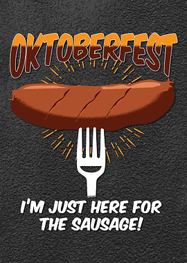 Funny Oktoberfest Sausage
