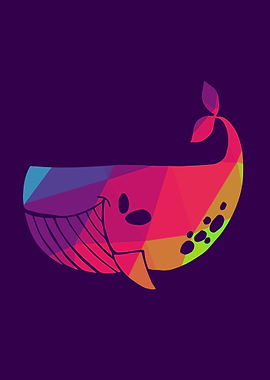 Rainbow Whale 2