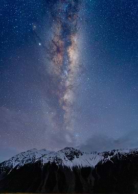 Milky Way at Mount Cook
