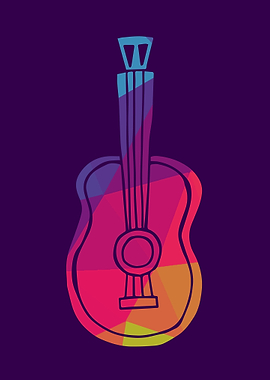 Rainbow Guitar 5