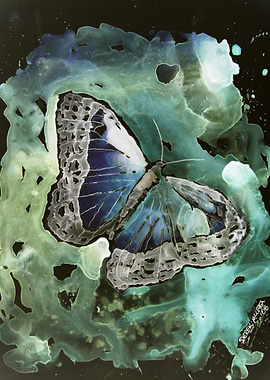 Digital Monarch Butterfly