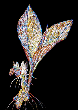 Stained Glass Botanical