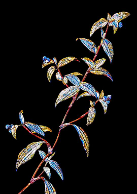 Stained Glass Botanical