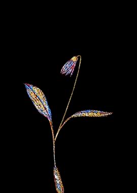 Prismatic Mosaic Botanical