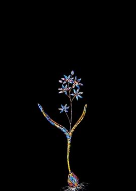 Stained Glass Botanical