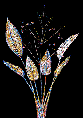 Prismatic Mosaic Botanical