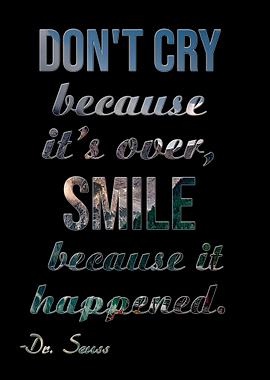 Dont cry but smile 1