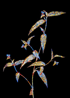 Prismatic Mosaic Botanical