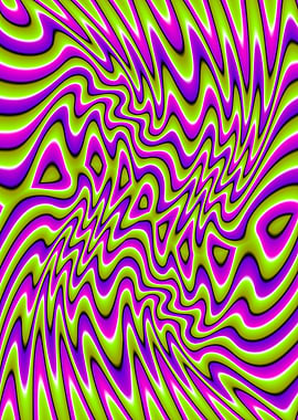 Abstract motion illusion