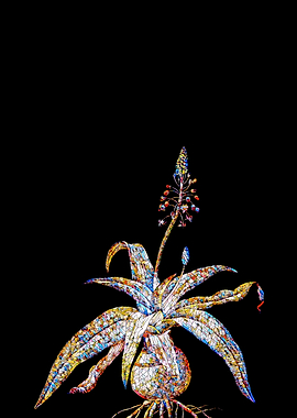 Stained Glass Botanical